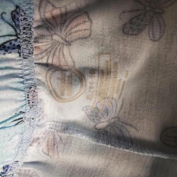 Wonder Nation girl's Casual Shorts 2-Pack Butterfly & Daisy Print XL - Picture 2 of 5